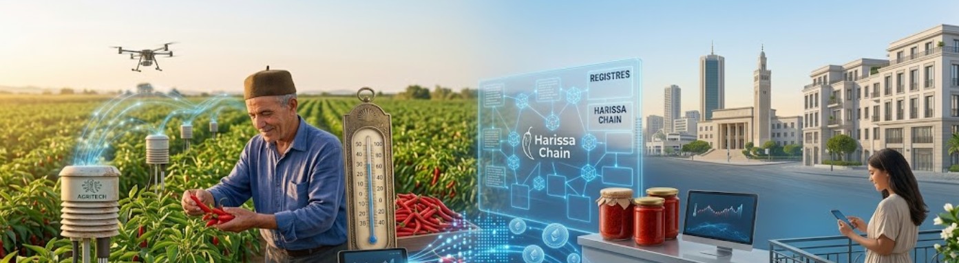 Du piment de Mateur aux registres distribués : Quand la Harissa Chain sécurise l'or rouge tunisien